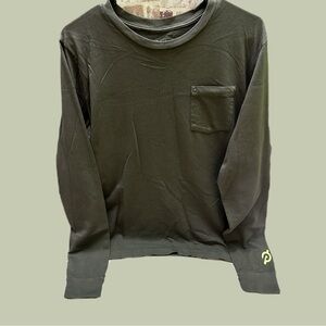 Peloton Men’s Olive Long Sleeve Shirt size M